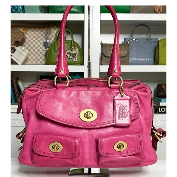 Coach Archive Bleecker Street Peyton Limited Edition Satchel Vintage - Picture 1 of 16
